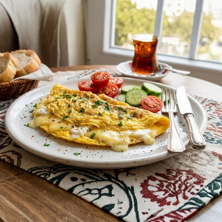 Peynirli Omlet