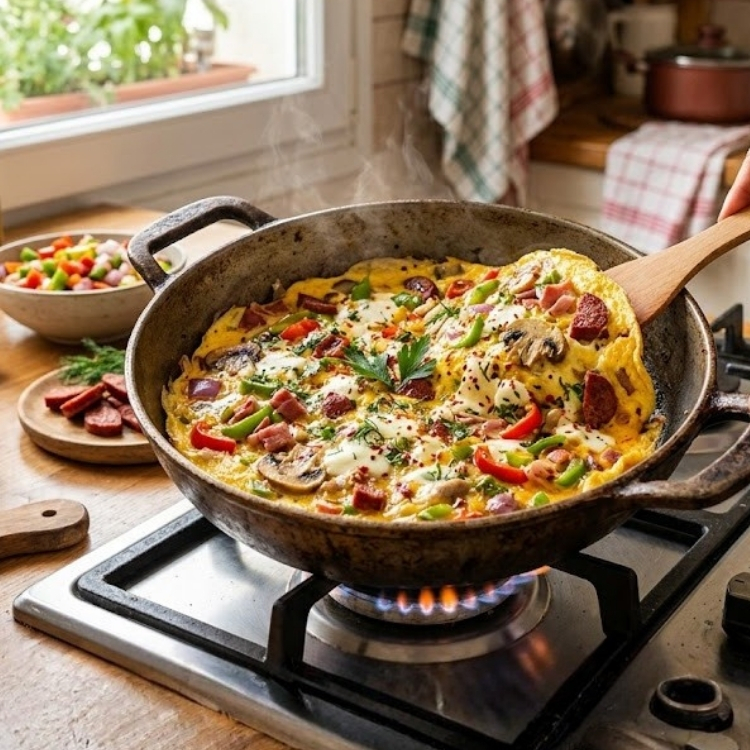 Karışık Omlet