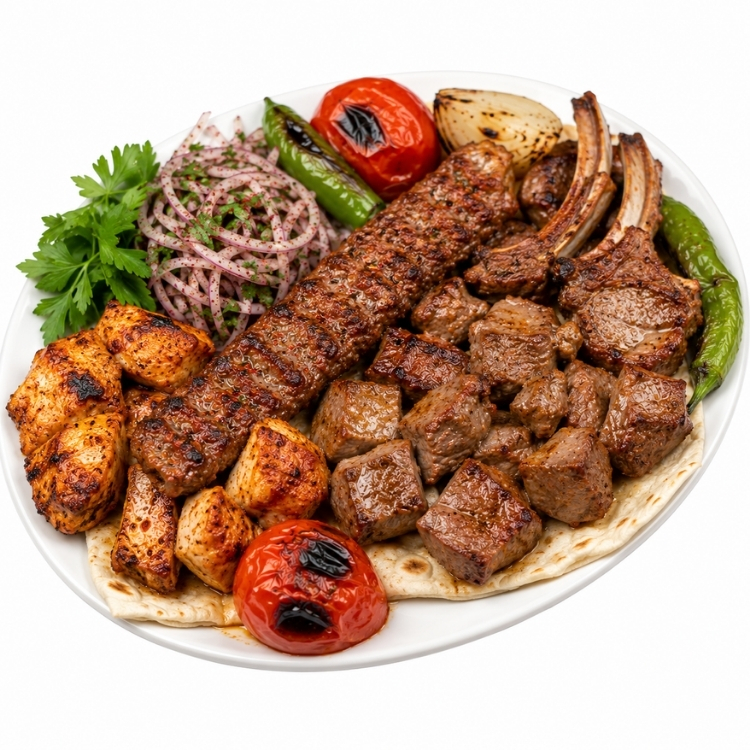 Delüx  Karışık Kebap